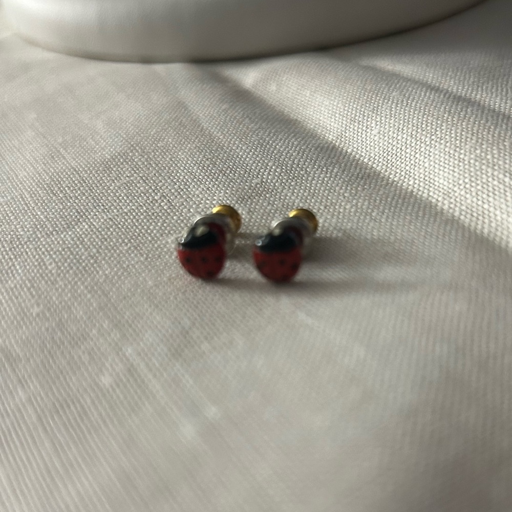 Park Lane Ladybug Stud Earrings